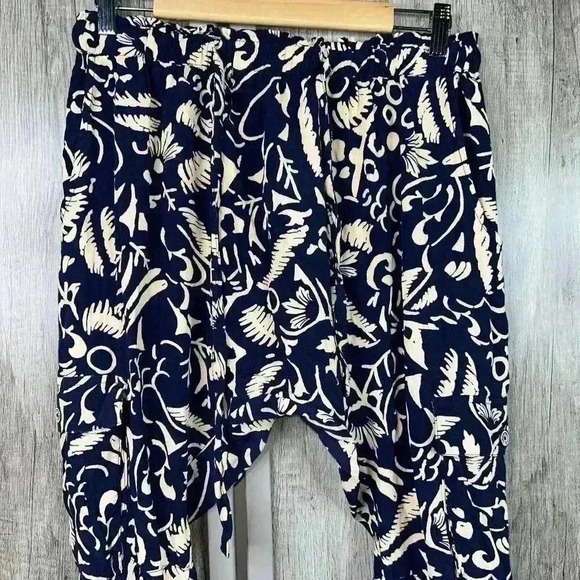 Hei Hei Harem Pants Womens Small Boho Hippie Pockets Elastic Waist Anthropologie - Picture 2 of 10